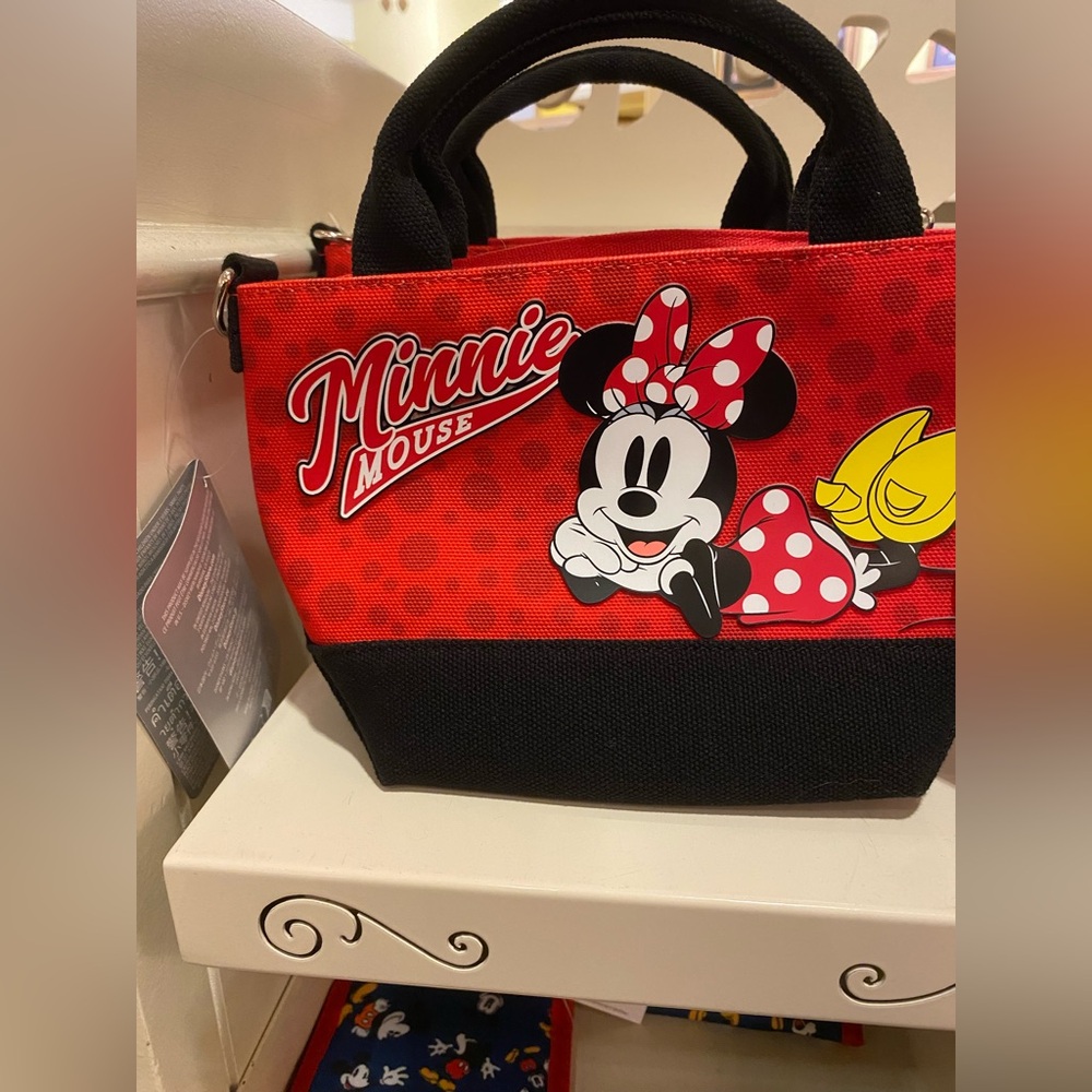 Disney Parks Minnie Mouse Tote Purse New 2025 BNWT